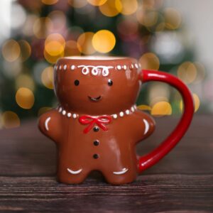 Taza Decorada Galleta de Jengibre